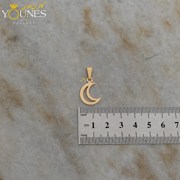 آویز طلا ماه